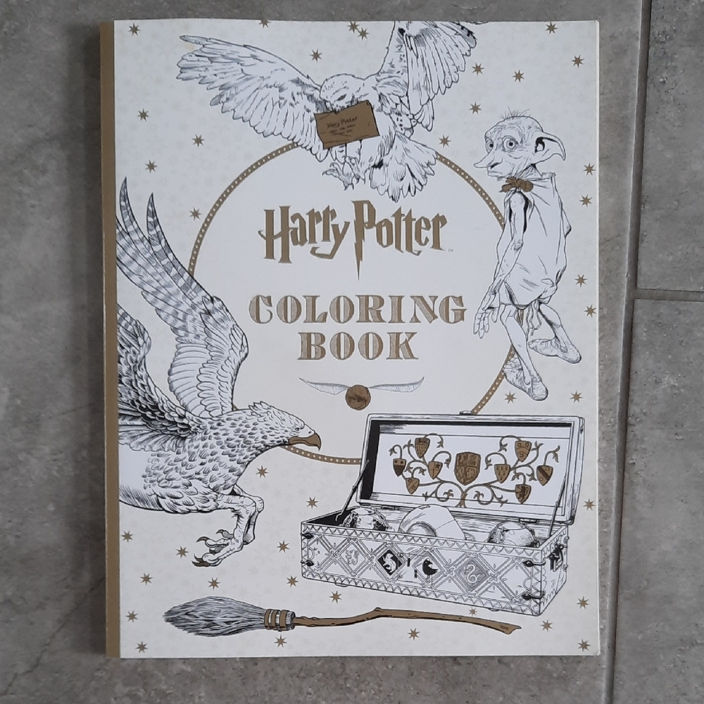 Harry Potter coloring book- like new